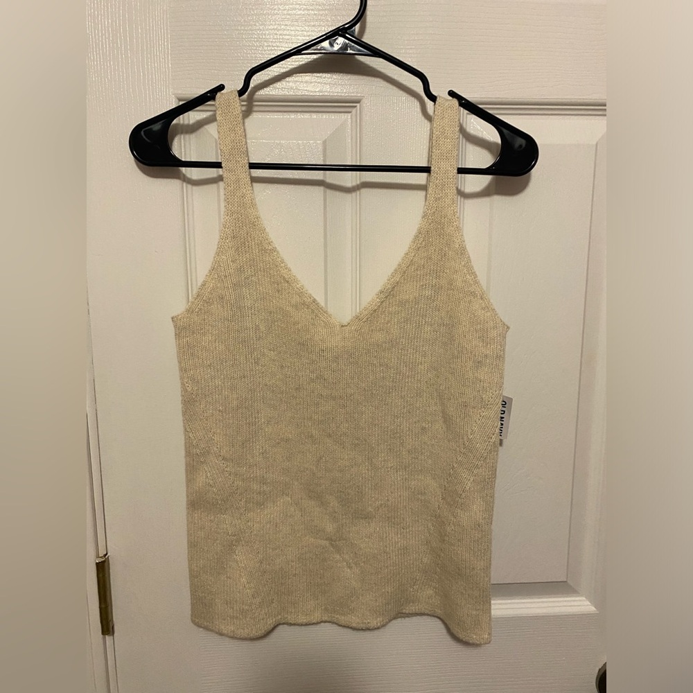 NWT old navy sweater tank top size medium